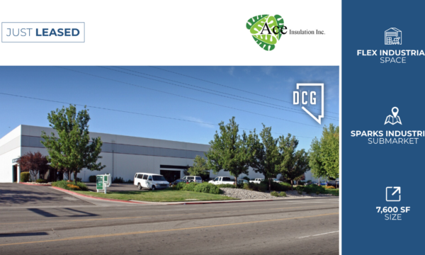 DCG’s Industrial Team Represents Ace Insulation in 7,600 SF Sparks Industrial Lease Renewal